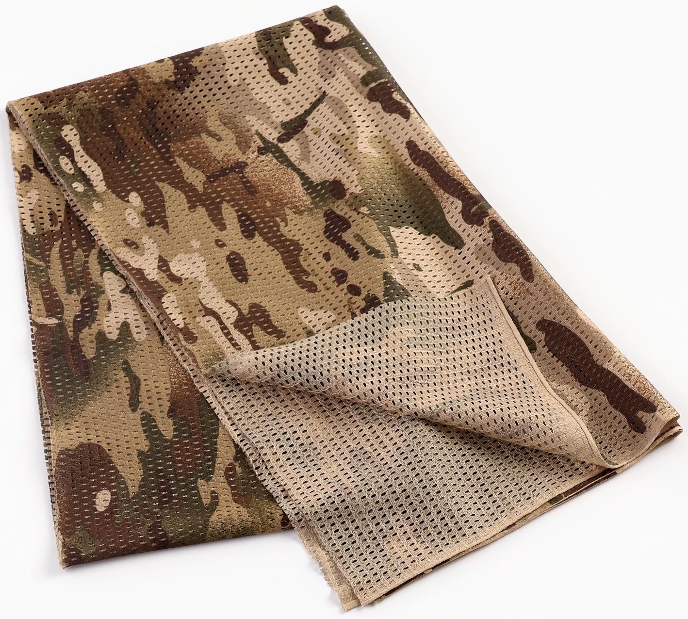 Шарф тактический, маскирующий, мультикам, 160 х 50 см