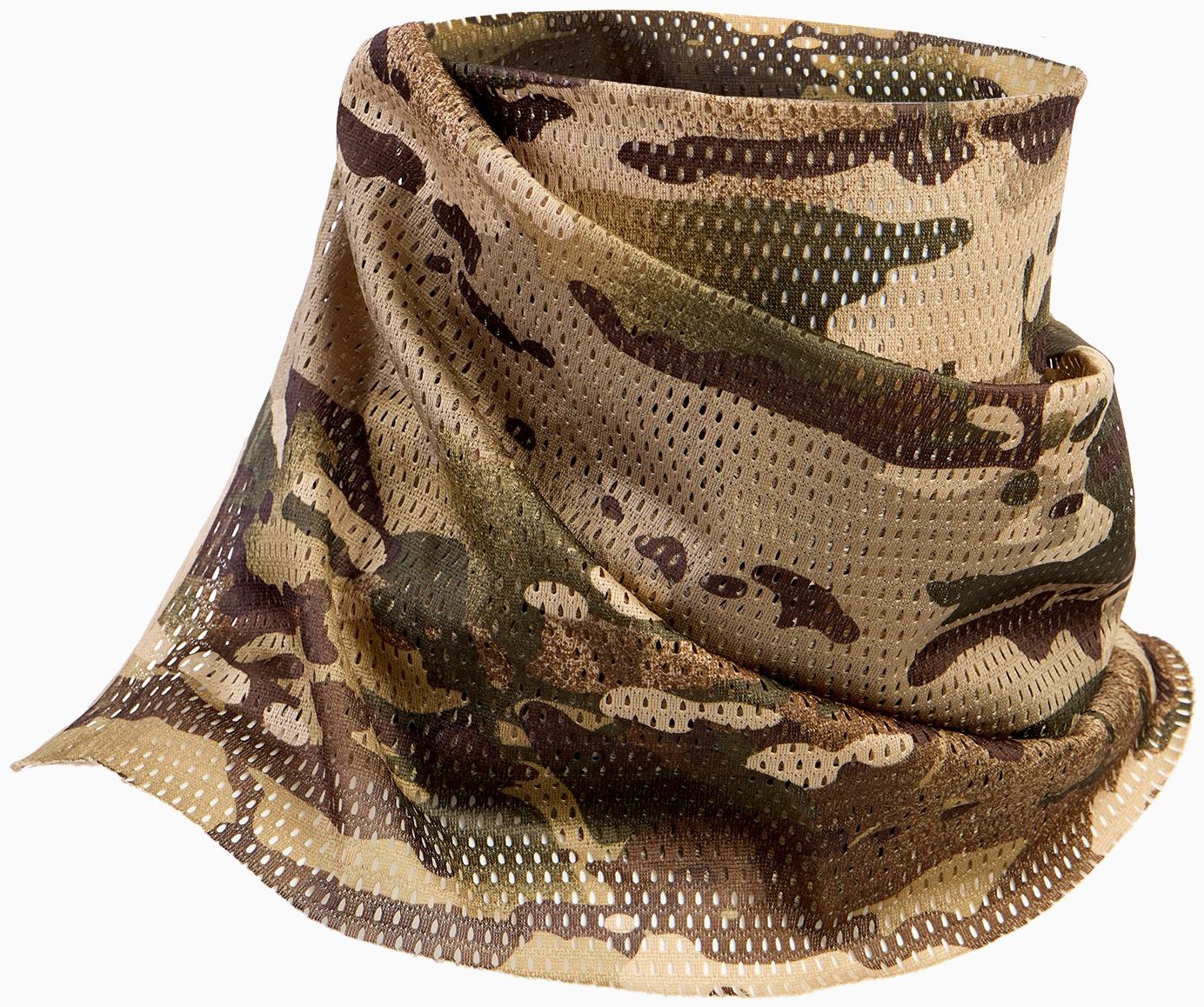 Шарф тактический, маскирующий, мультикам, 160 х 50 см