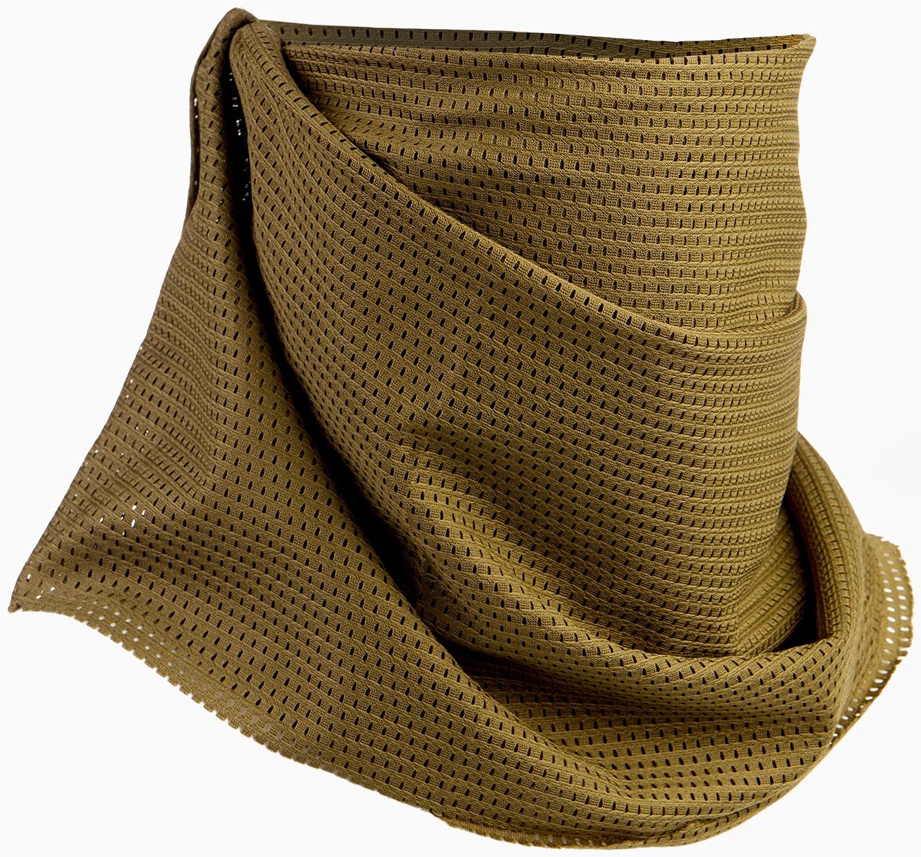 Шарф тактический, маскирующий, олива, 160 х 50 см