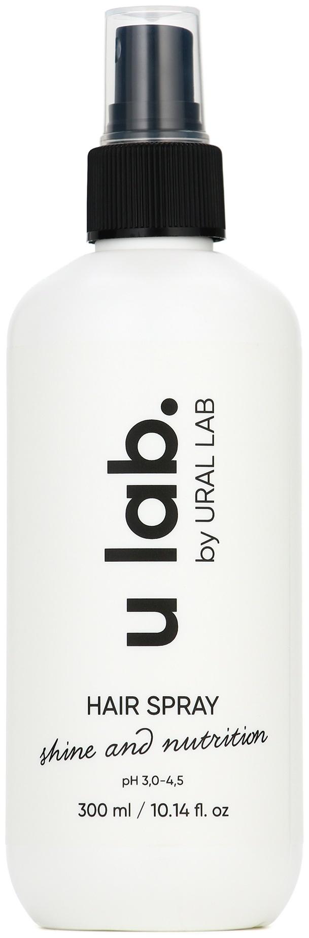 Спрей для волос термозащита «Блеск и Питание», цветочный аромат, 300 мл, ULAB