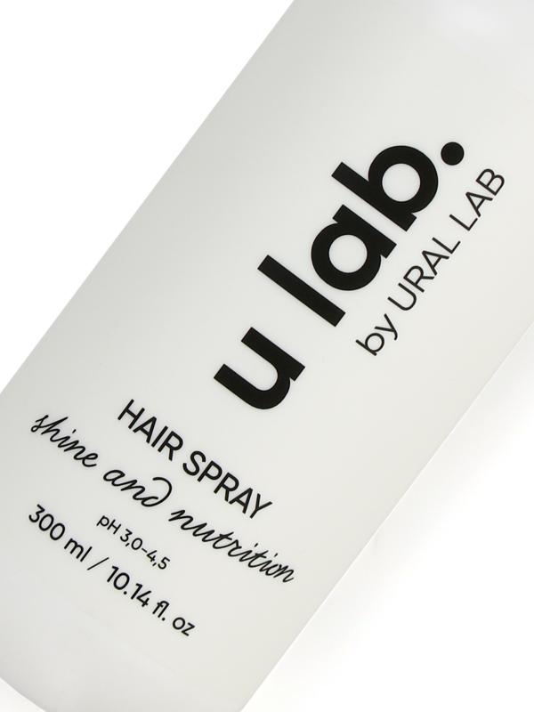 Спрей для волос термозащита «Блеск и Питание», цветочный аромат, 300 мл, ULAB