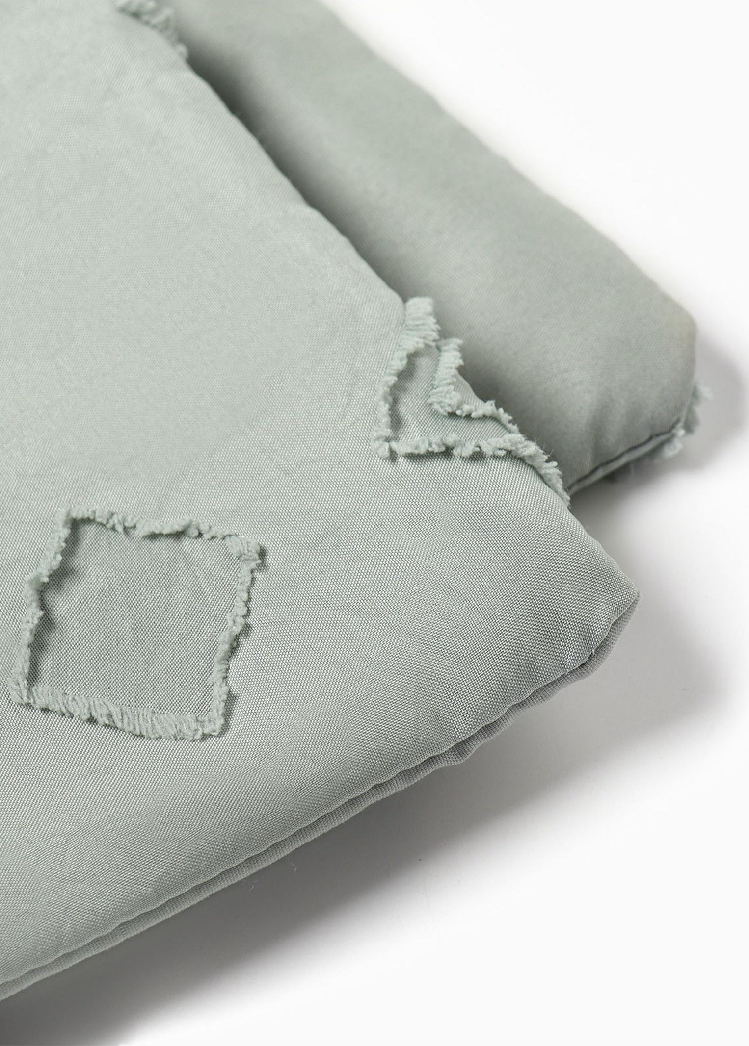 Покрывало LoveLife Tufting: Орнамент цв.зеленый, 150*220±5см, микрофайбер, 100% п/э