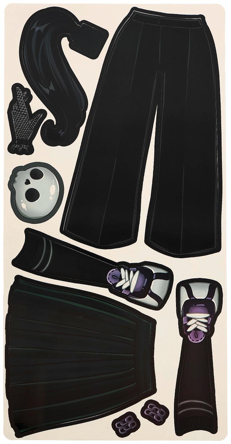 Магнитный набор «Твоя модная кукла. Агата», 36 элементов