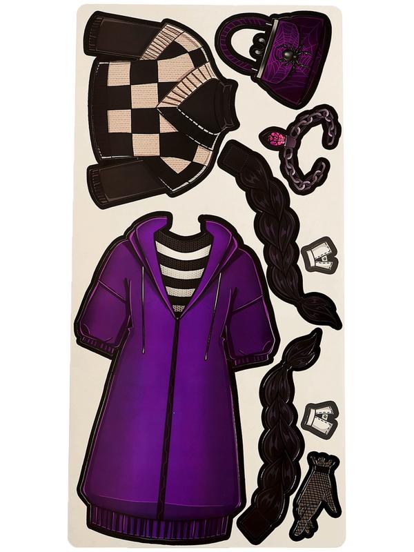 Магнитный набор «Твоя модная кукла. Агата», 36 элементов