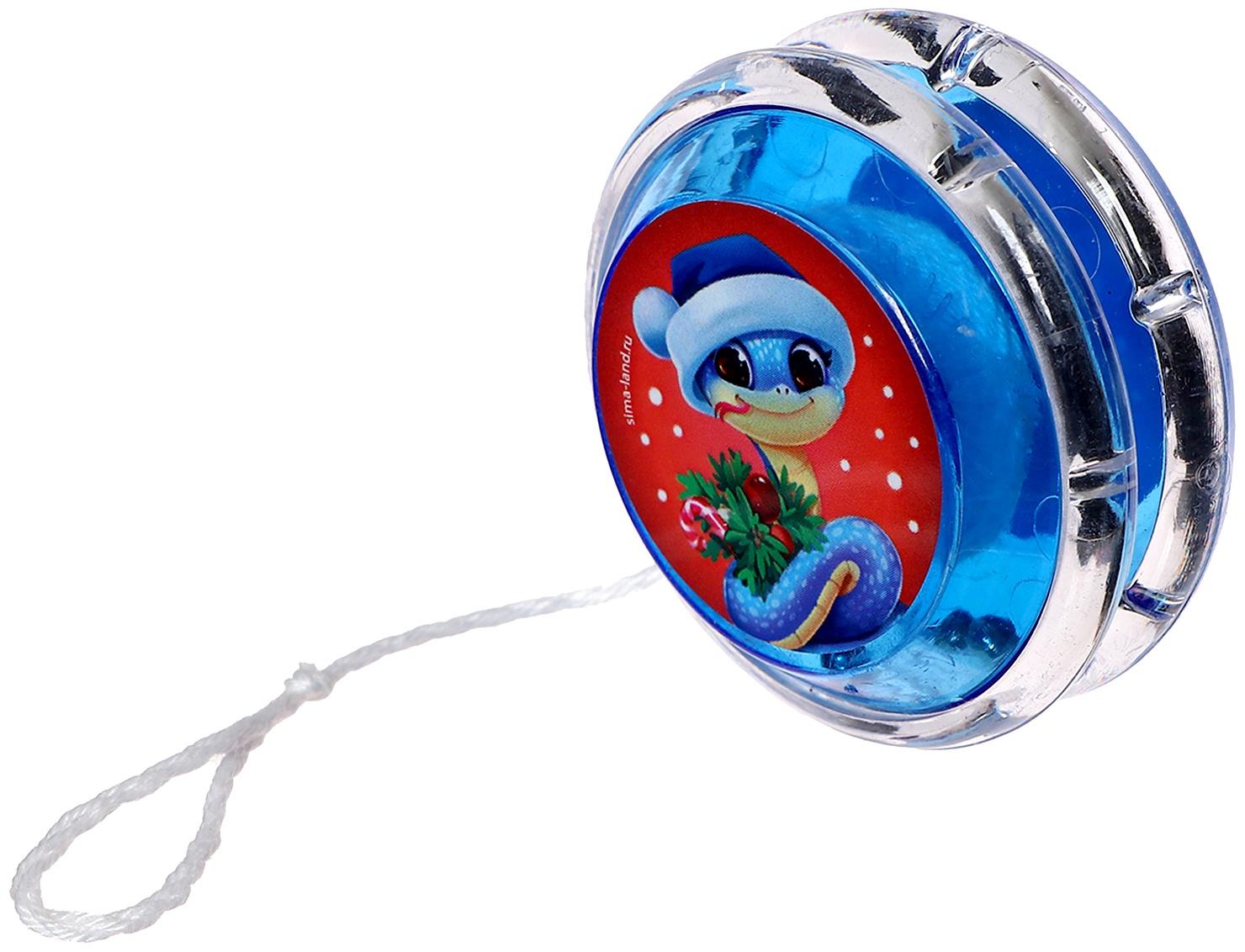 Йо-йо «Играй в Новый год», змейки, в шоубоксе, МИКС