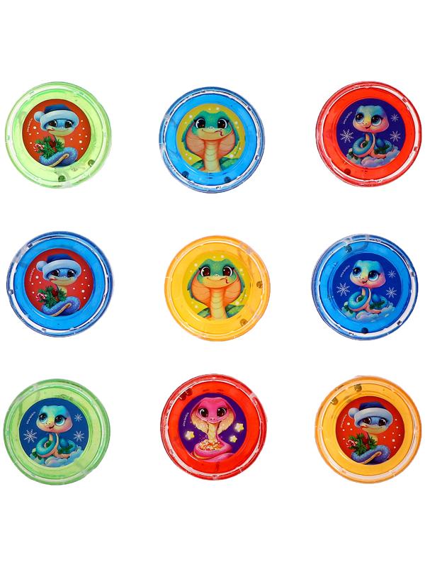 Йо-йо «Играй в Новый год», змейки, в шоубоксе, МИКС