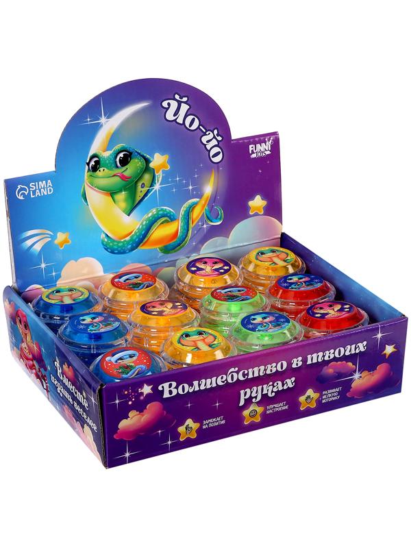 Йо-йо «Играй в Новый год», змейки, в шоубоксе, МИКС