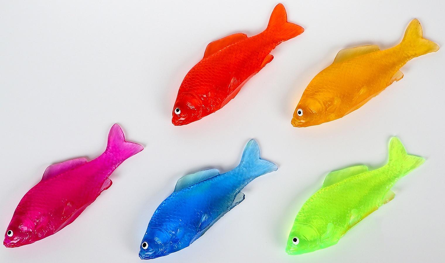 Липучка «Рыбка», цвета МИКС