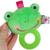 Погремушка мягкая с прорезывателем Крошка Я «Лягушонок», от 3 мес.