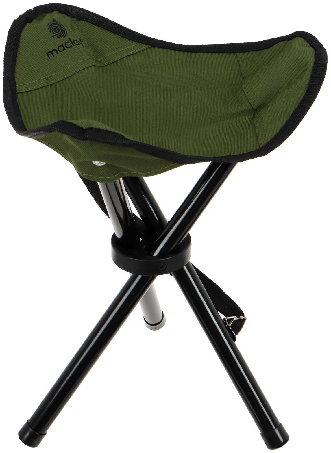 Стул туристический maclay, 28 х 26 х 36 см, до 60 кг, цвет зелёный