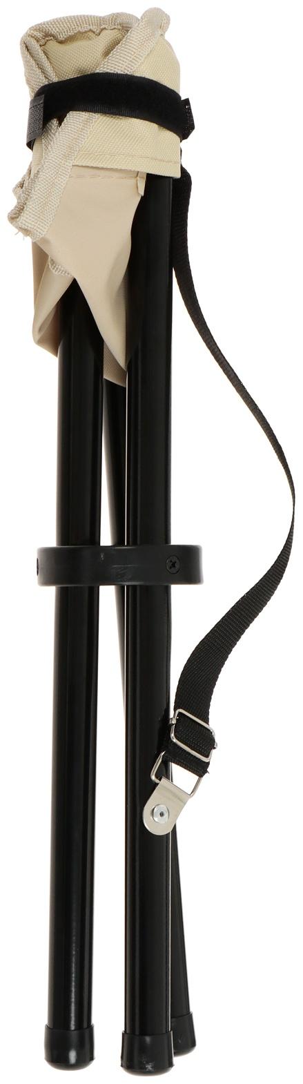 Стул туристический maclay, 28 х 26 х 36 см, до 60 кг, цвет бежевый