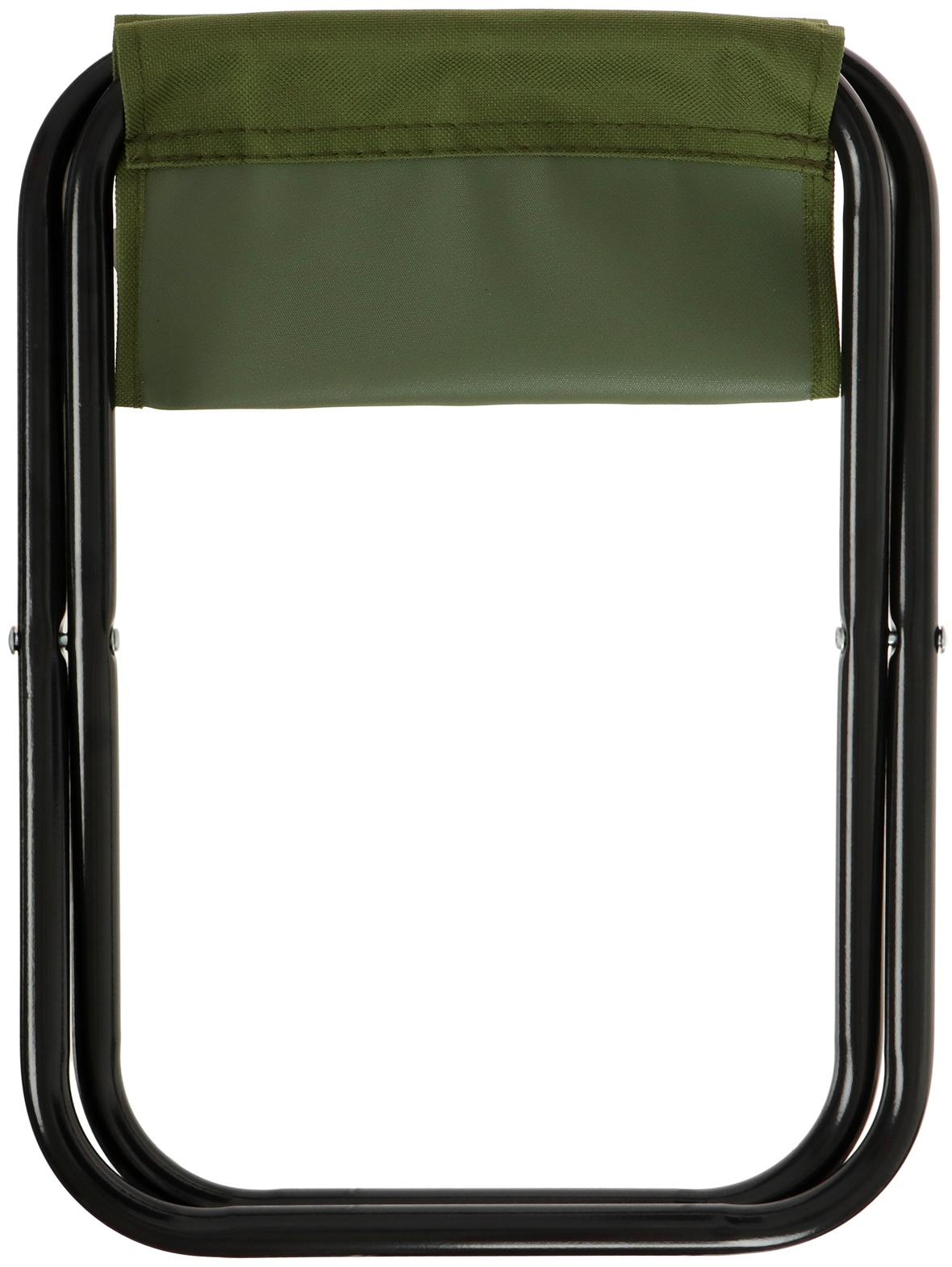 Стул туристический maclay, складной 22 х 20 х 25 см, цвет зелёный