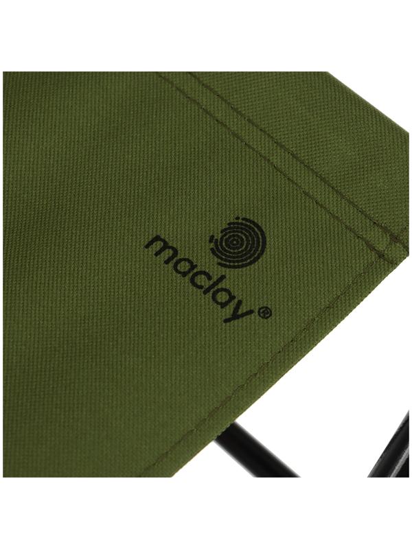 Стул туристический maclay, складной 22 х 20 х 25 см, цвет зелёный