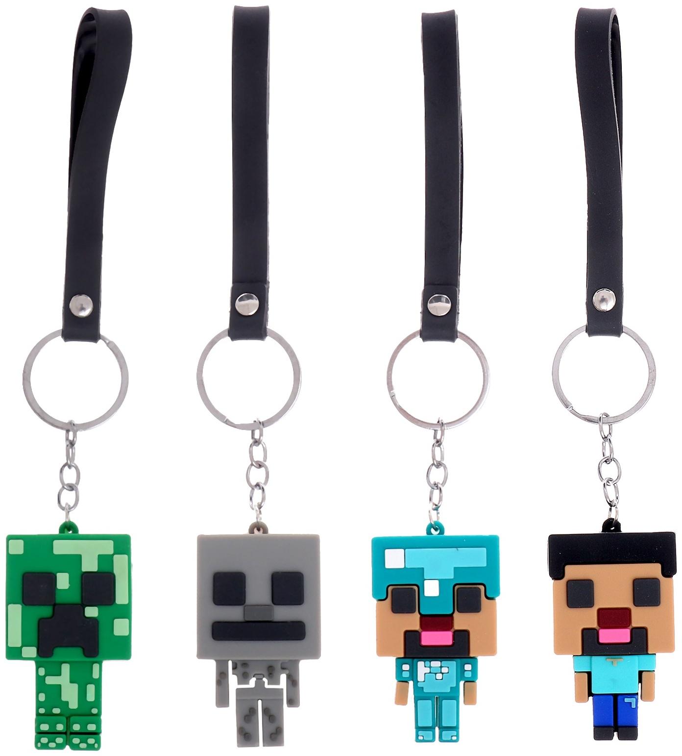 Игрушка - сюрприз Funny box «Квадратные человечки»: детский брелок, наклейки, карточка