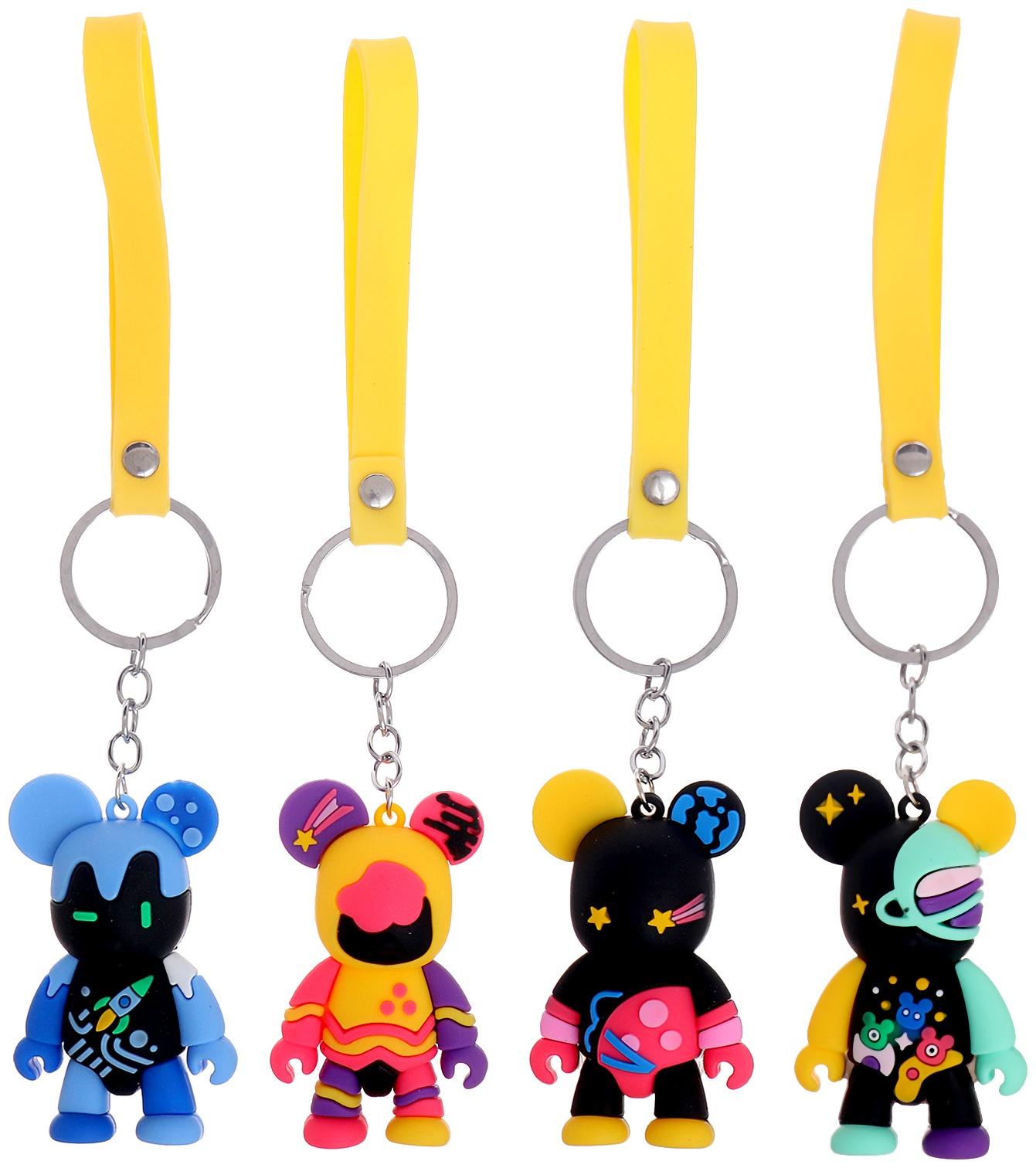 Игрушка - сюрприз Funny box «Мишки»: детский брелок, наклейки, карточка