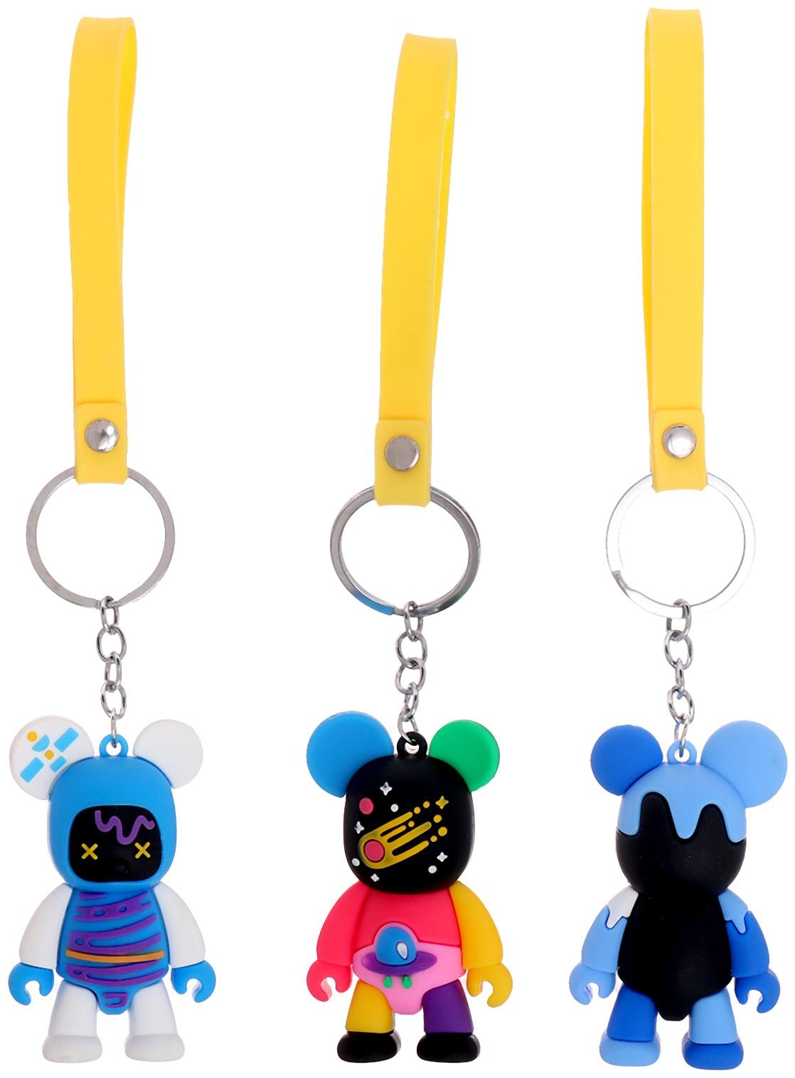 Игрушка - сюрприз Funny box «Мишки»: детский брелок, наклейки, карточка