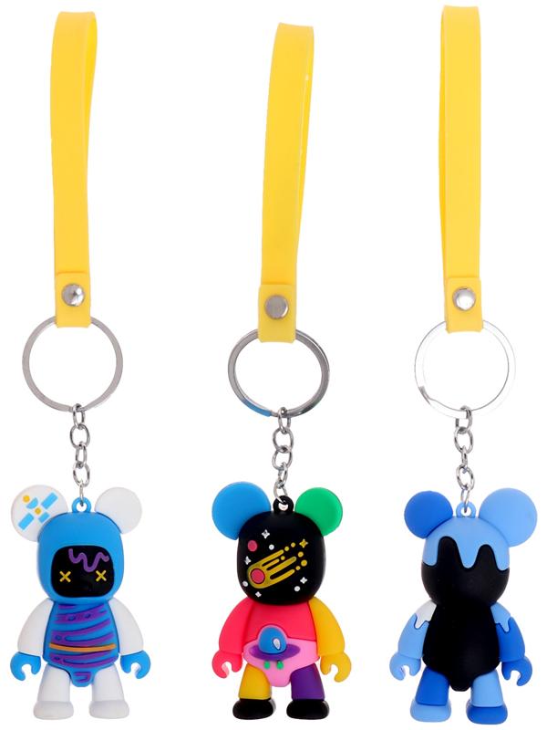 Игрушка - сюрприз Funny box «Мишки»: детский брелок, наклейки, карточка