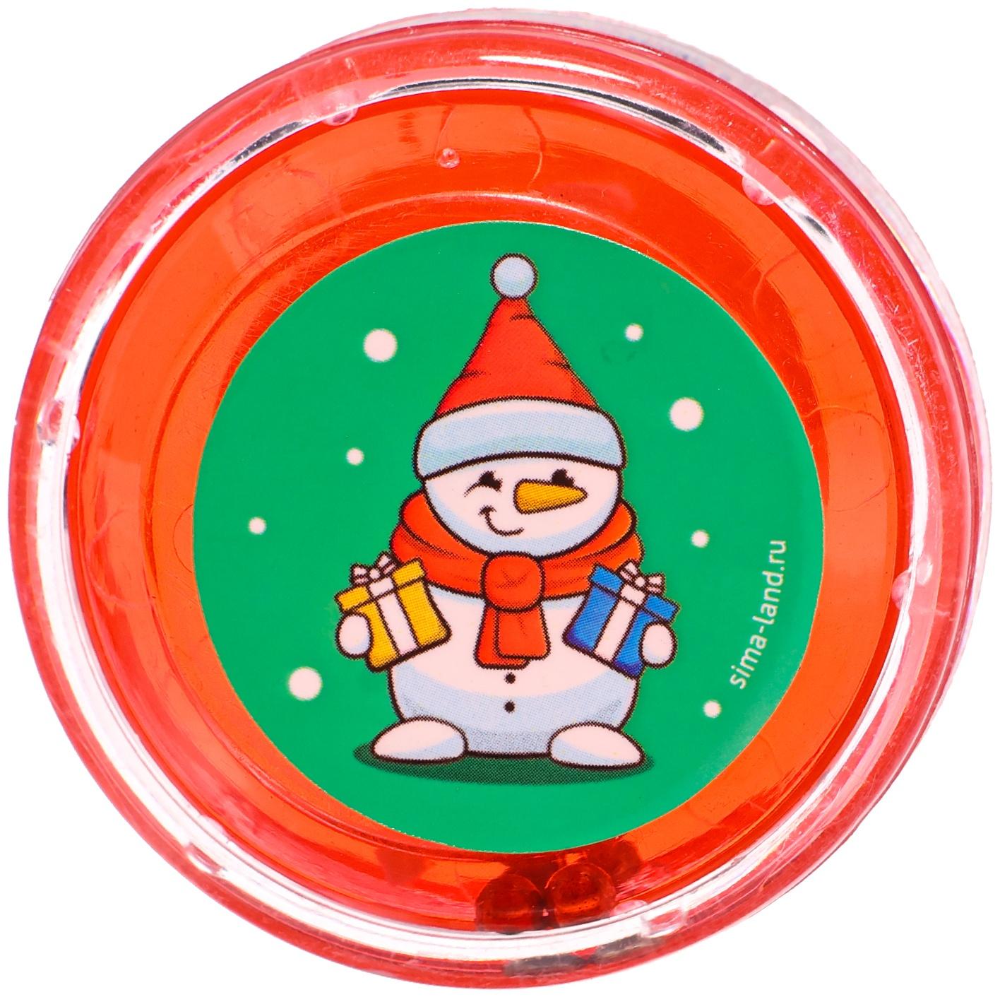 Йо-Йо «Новый год», змейка, d=5.5 см, МИКС