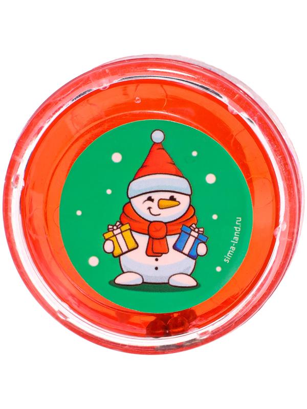 Йо-Йо «Новый год», змейка, d=5.5 см, МИКС