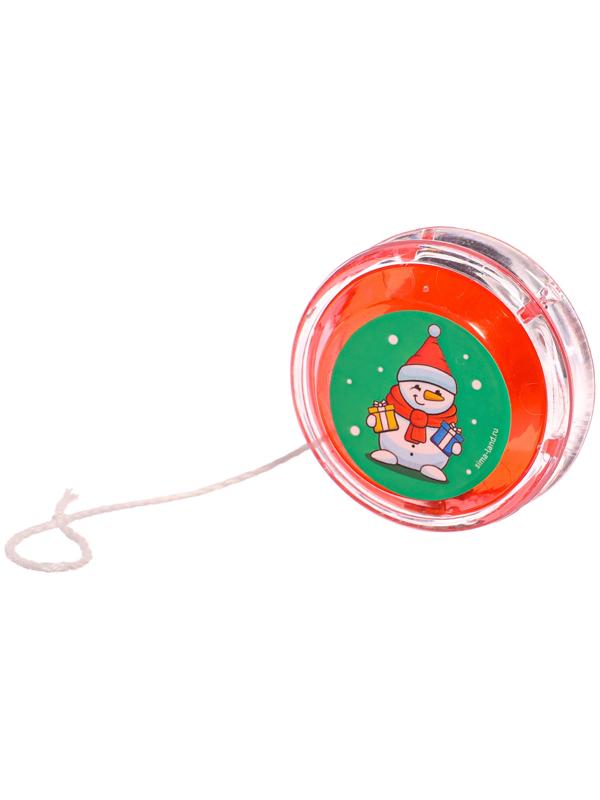 Йо-Йо «Новый год», змейка, d=5.5 см, МИКС