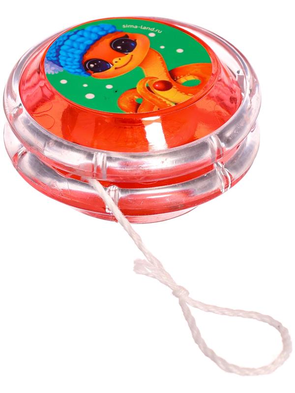 Йо-Йо «Веселый Новый год», змейка, d=5.5 см, МИКС