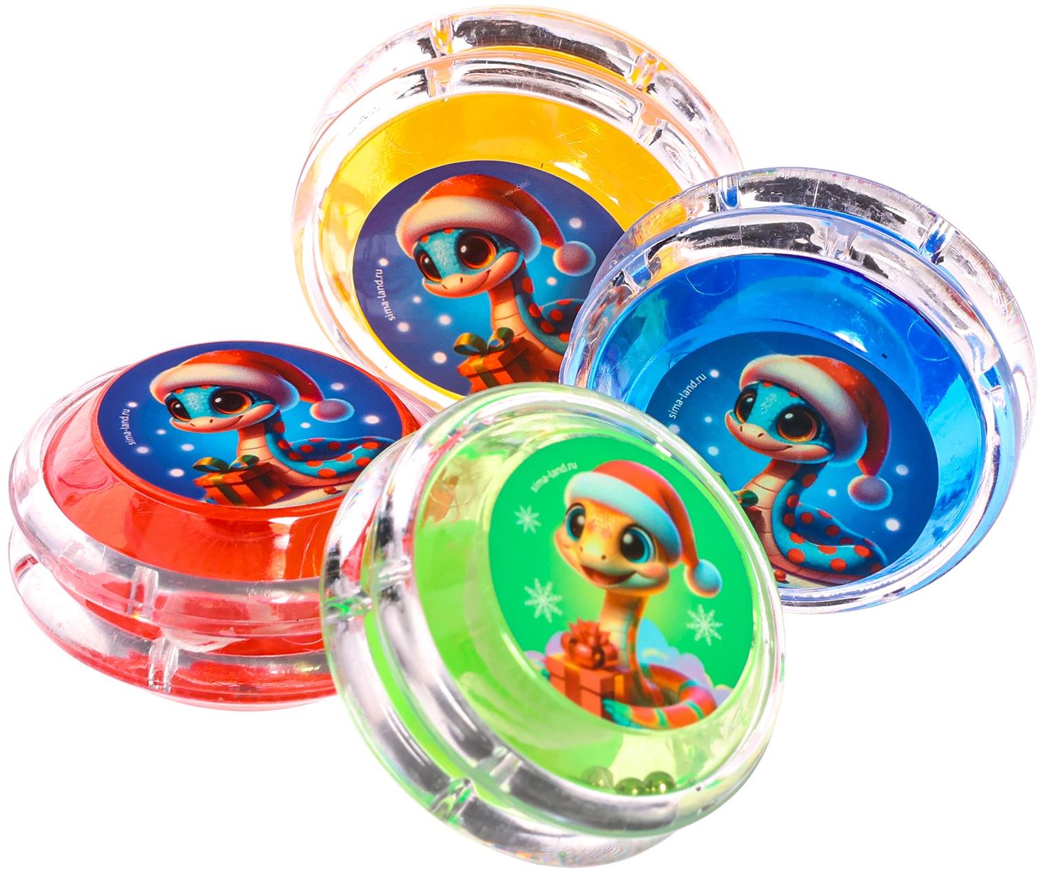 Йо-Йо «Праздник», змейки, d= 5,5 см МИКС