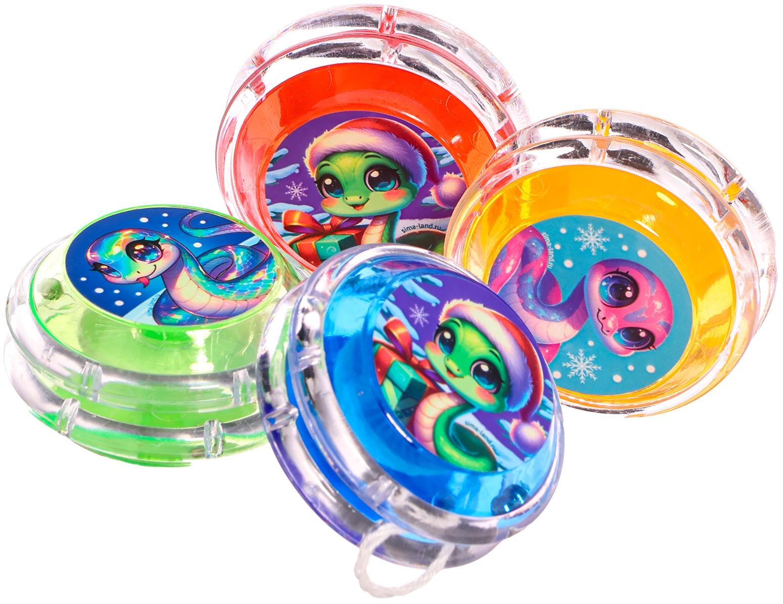 Йо-Йо «Играем вместе», змейки, d=5.5 см МИКС