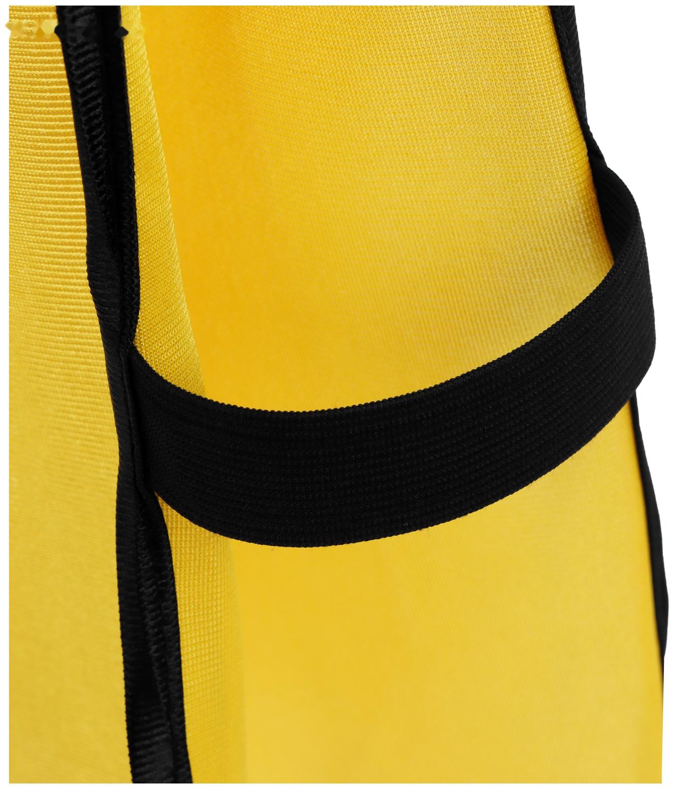 Манишка футбольная на резинке ONLYTOP, р. 50-56, цвет жёлтый