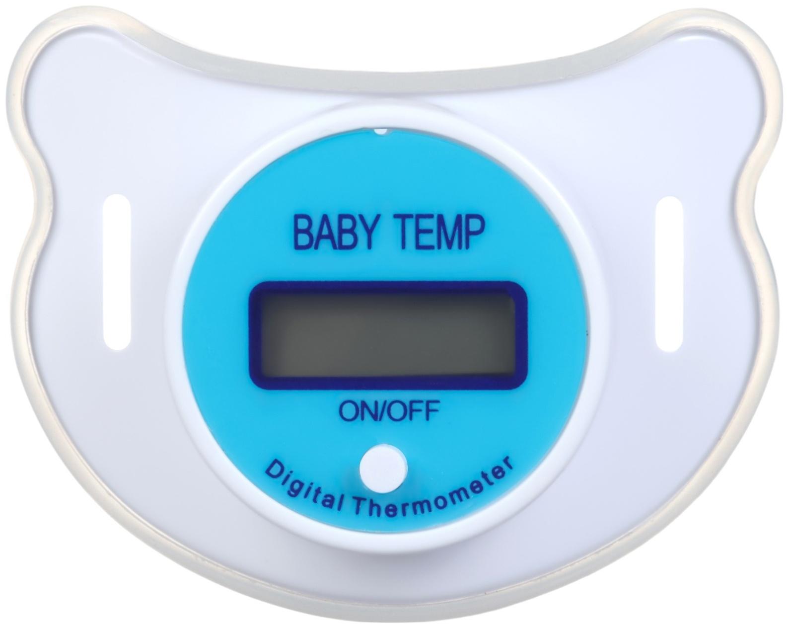 Термометр детский электронный «Пустышка», цвет белый