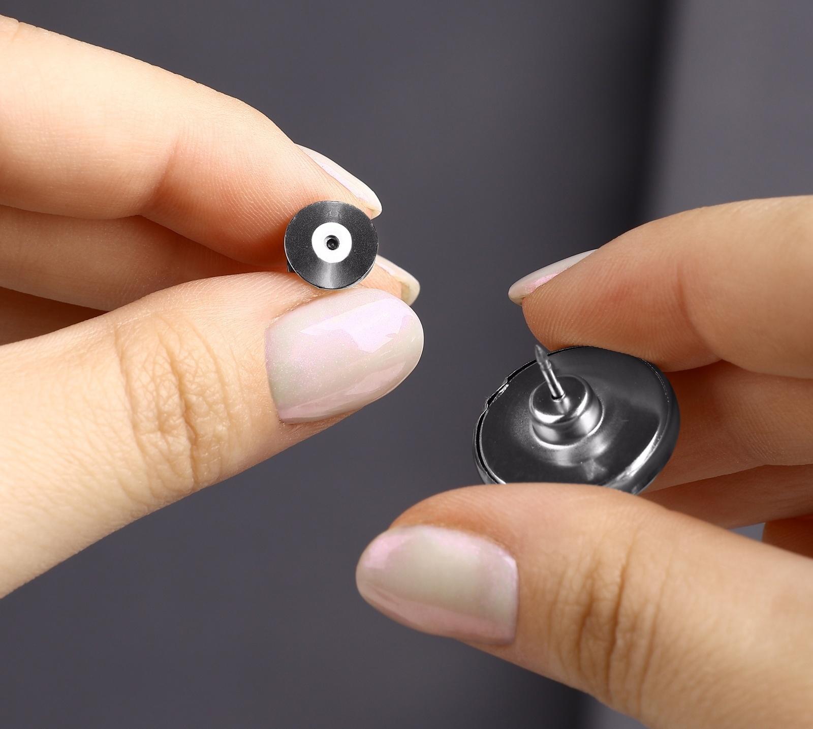 Подхват для штор «Магнитная кнопка», на прокол, d=2 см, 2 шт