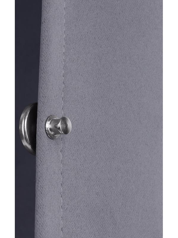 Подхват для штор «Магнитная кнопка», на прокол, d=2 см, 2 шт