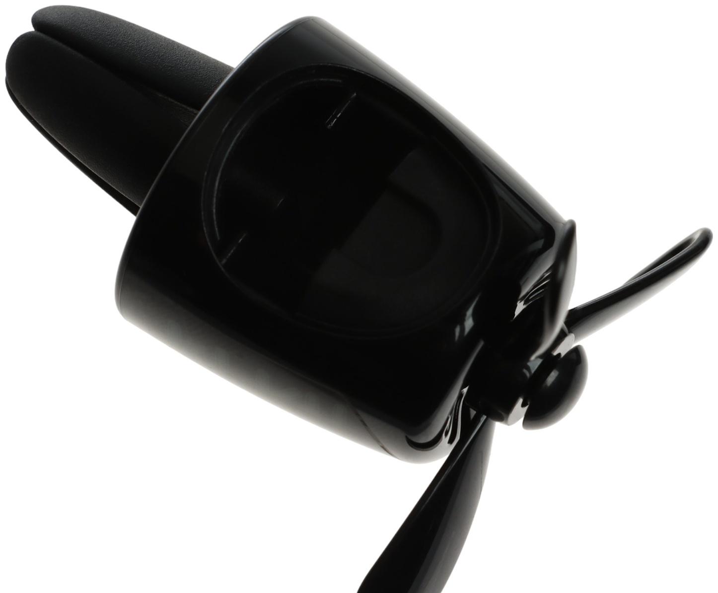 Ароматизатор в воздуховод, Котик пилот, 2 аромата, черно-серый