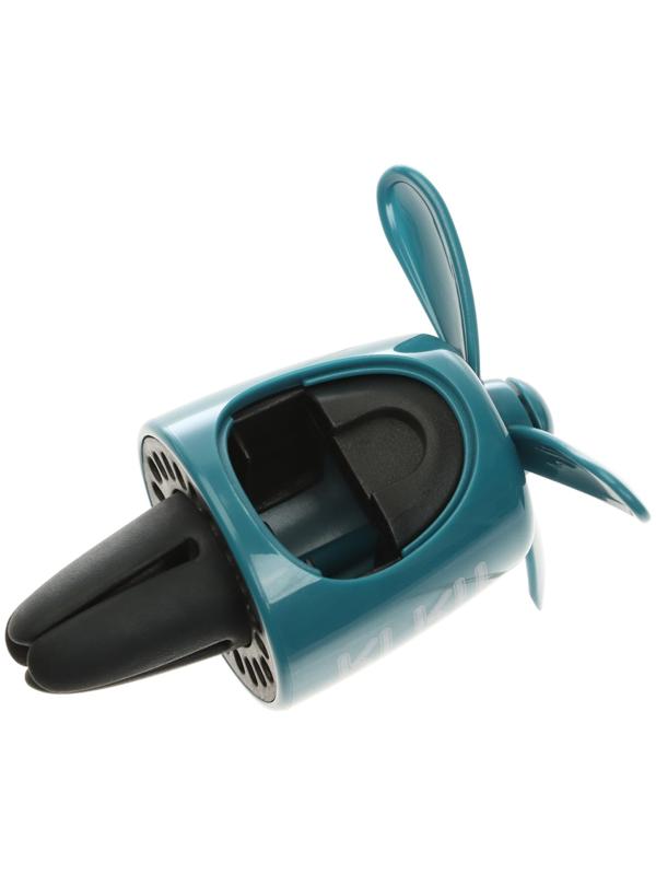 Ароматизатор в воздуховод, Котик пилот, 2 аромата, зеленый, пластик