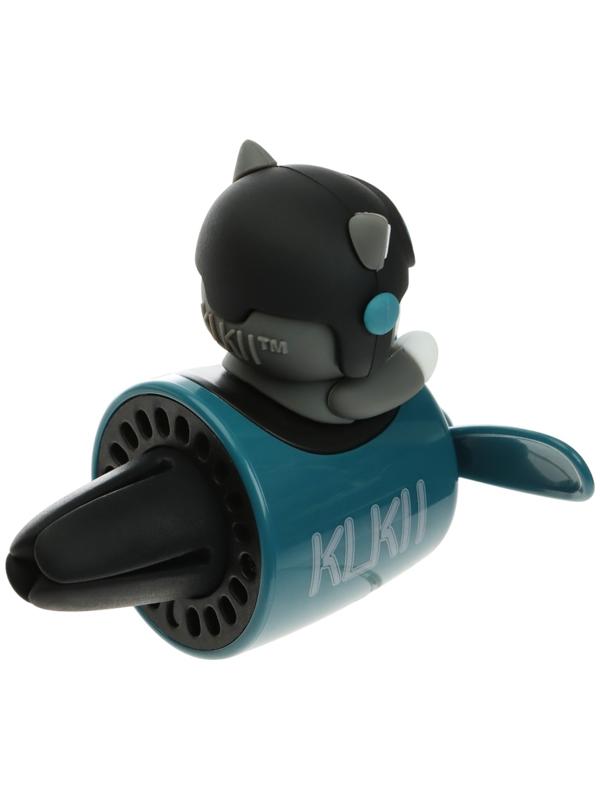 Ароматизатор в воздуховод, Котик пилот, 2 аромата, зеленый, пластик