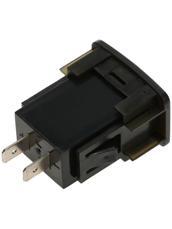 Зарядное устройство, 12-24 В, 2 USB, 4,2 А, вольтметр, черный