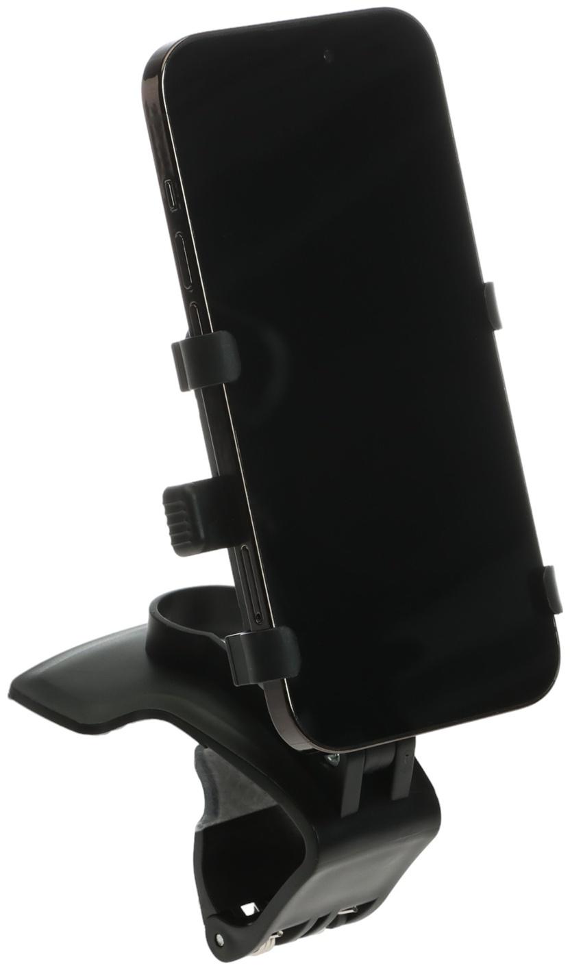 Держатель телефона, раздвижной, 50-90 мм, крепление прищепкой