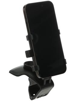 Держатель телефона, раздвижной, 50-90 мм, крепление прищепкой