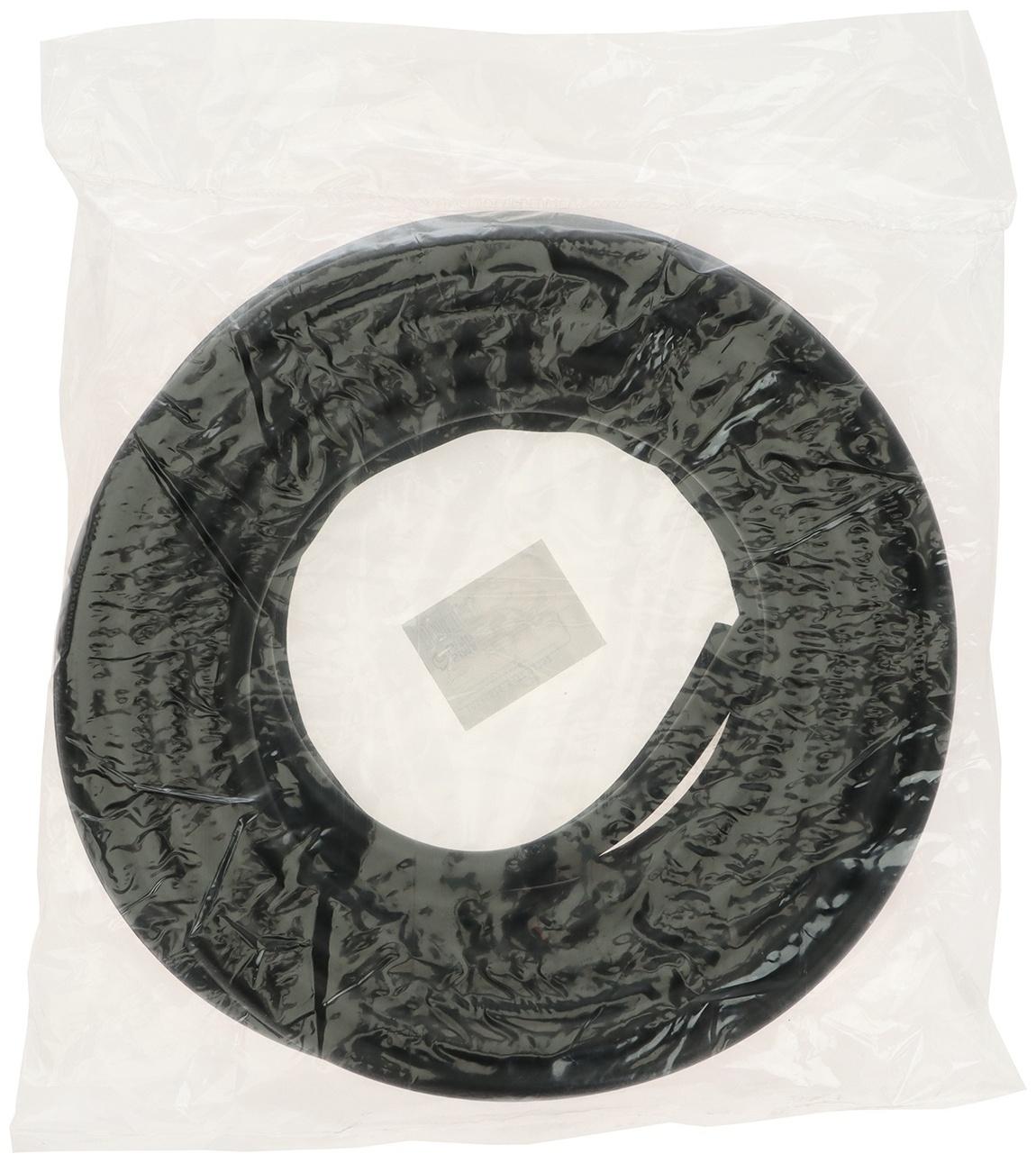 Уплотнитель двери в автомобиль, q-образный, самоклеящийся, 5 м, черный