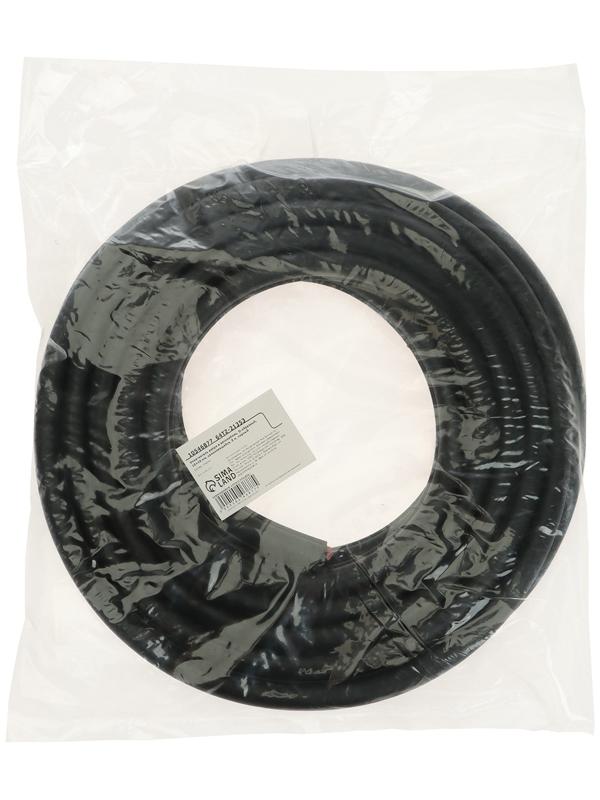 Уплотнитель двери в автомобиль, О-образный, 10×10 мм, самоклеящийся, 5 м, черный