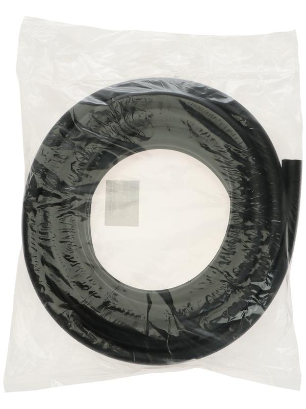 Уплотнитель двери в автомобиль, О-образный, 15×15 мм, самоклеящийся, 5 м, черный