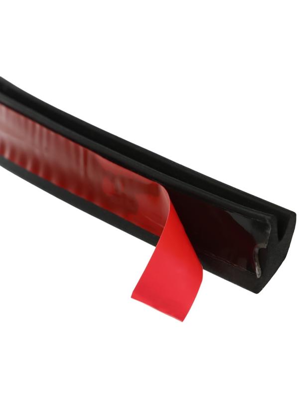 Уплотнитель двери в автомобиль, Y-образный, самоклеящийся, 5 м, черный