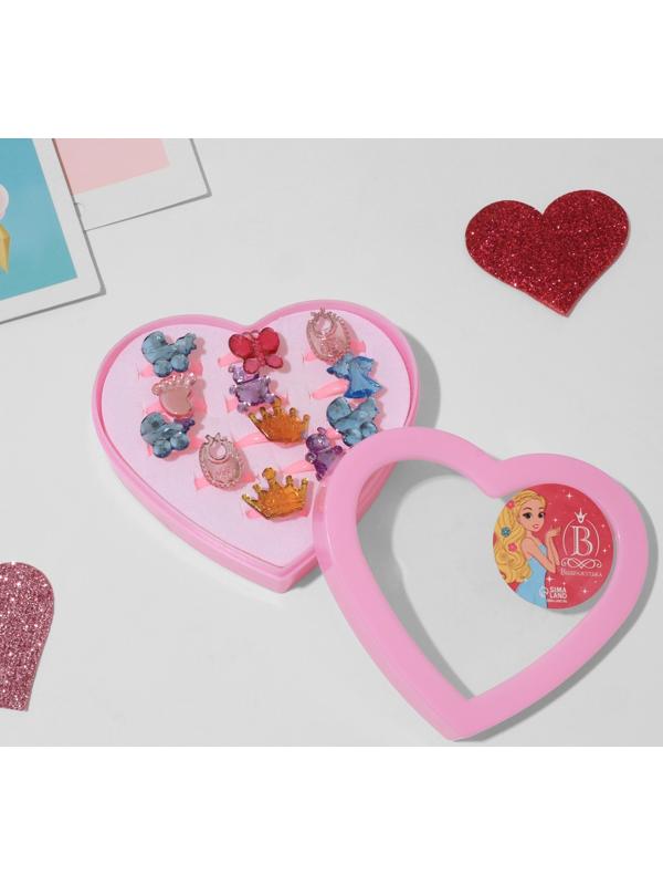 Кольца детские Выбражулька «Воображение», набор 12 шт. форма МИКС, МИКС, безразмерное