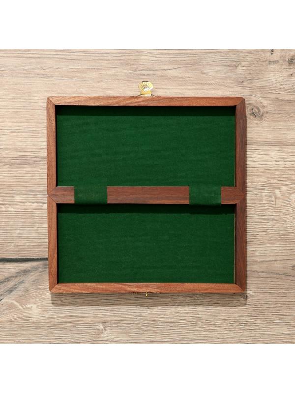 Шахматы 20х20 см, дерево шишам