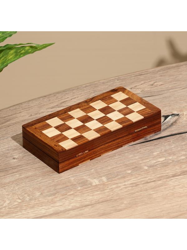 Шахматы 20х20 см, дерево шишам