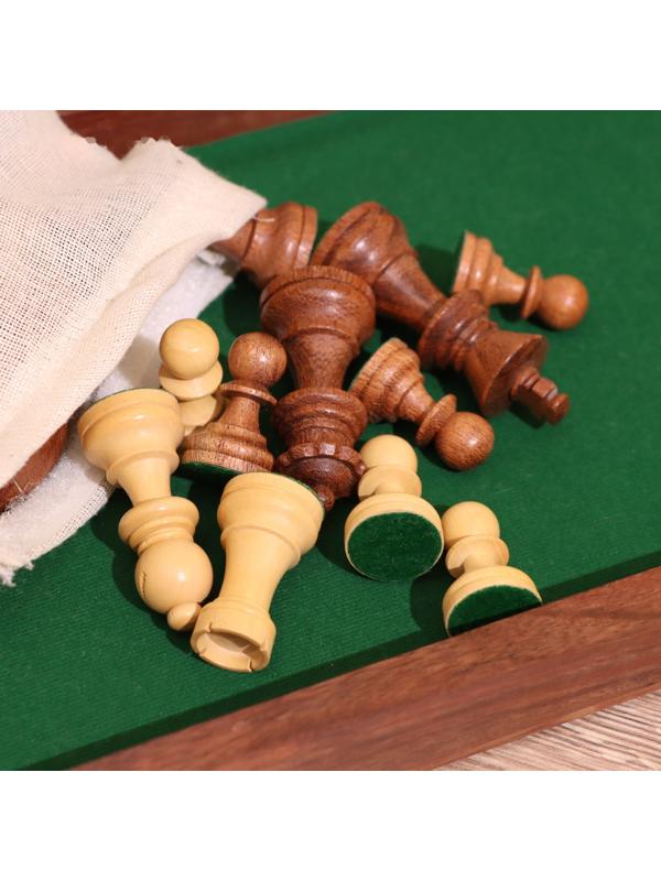 Шахматы турнирные, доска 36х36, дерево шишам