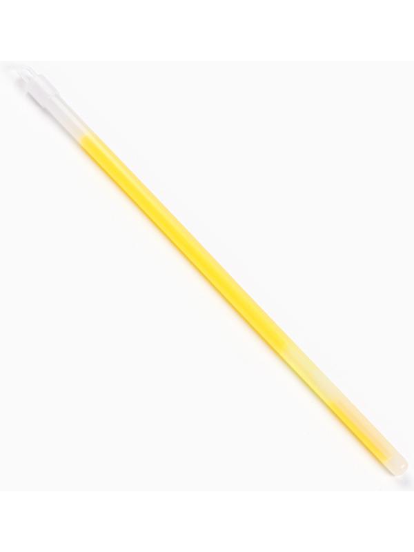 Неоновые светящиеся палочки, 30 см, желтый