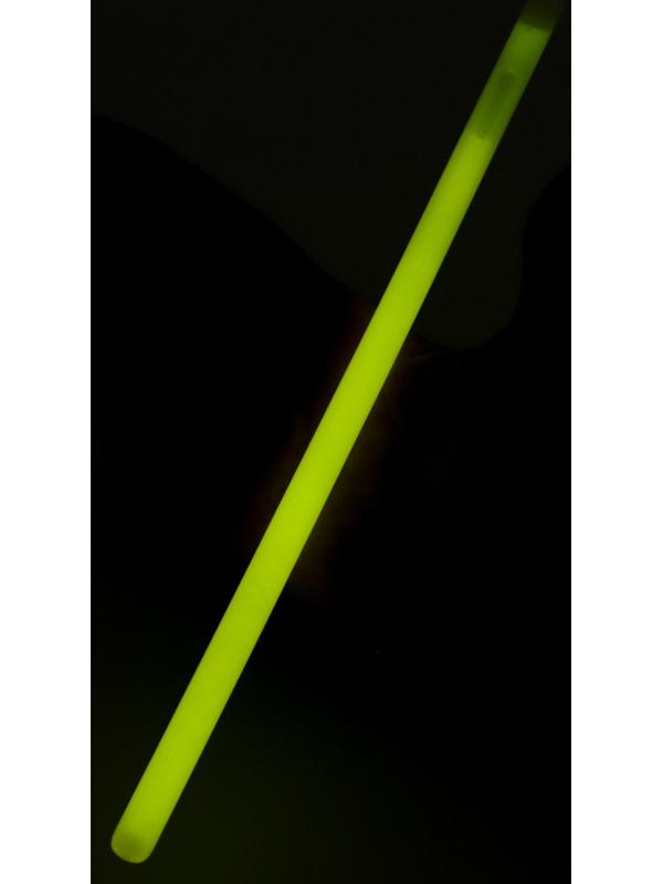 Неоновые светящиеся палочки, 30 см, желтый