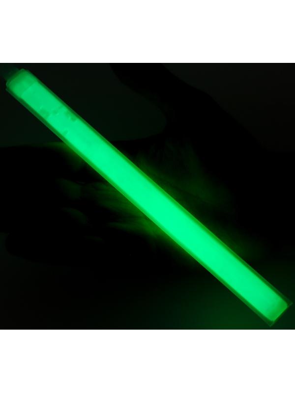 Неоновые светящиеся палочки, 20 см, зеленый