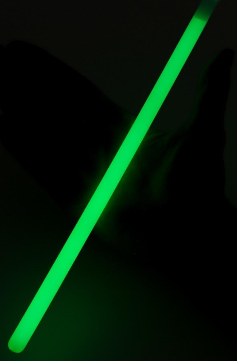 Неоновые светящиеся палочки, набор 6 шт., 30 см