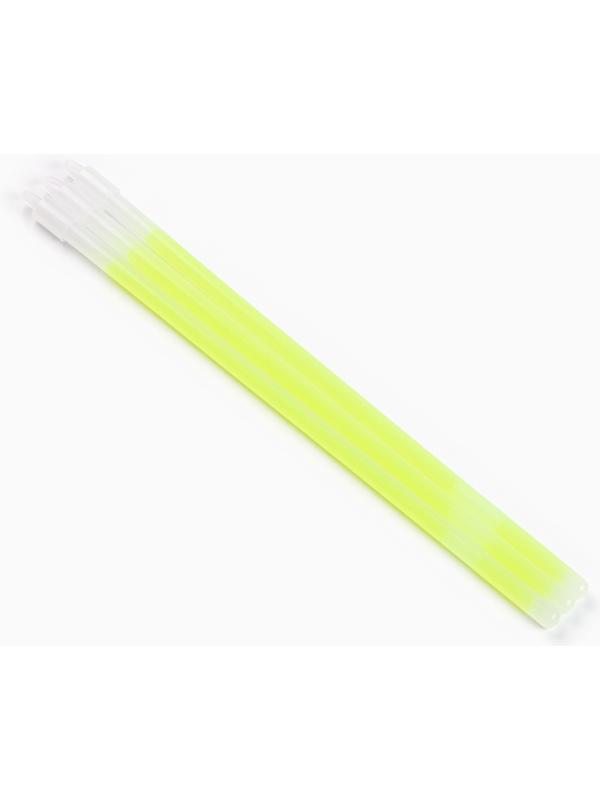 Неоновые светящиеся палочки, набор 3 шт., зеленый, 30 см